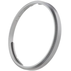 Haoge RRC-GR3XT Silver Grey Metal Decorate Ring for RICOH GR3X/GRIIIX Camera accessories replaces GN-2