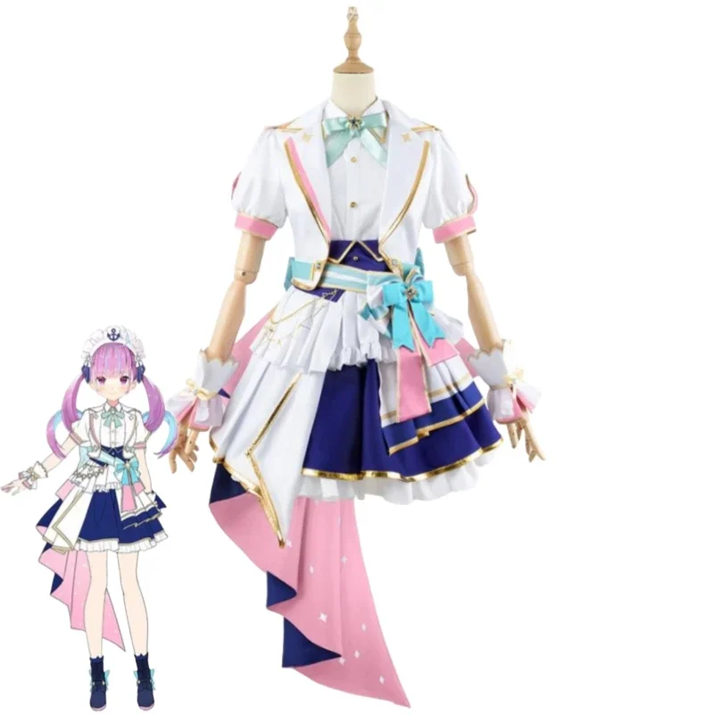 Minato Aqua Shiranui Flare Sakura Miko Hosimati Suisei Nakiri Ayame Sakamata Chloe Hololive Cosplay Costume Suit