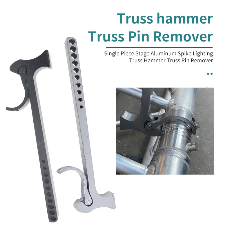 Aluminum Stage Truss Hammer, Stage Lighting Truss Hammer, Truss Pin Remover for Global Truss Removal F34 Tru