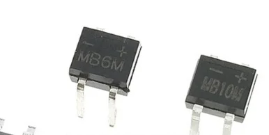 MB6F/MB6S/MB10S/MB6M Rectifier Bridge - Surface Mount - Through Hole - 4-pin Bridge Module - 0.5A - 1A - 600V - 1000V