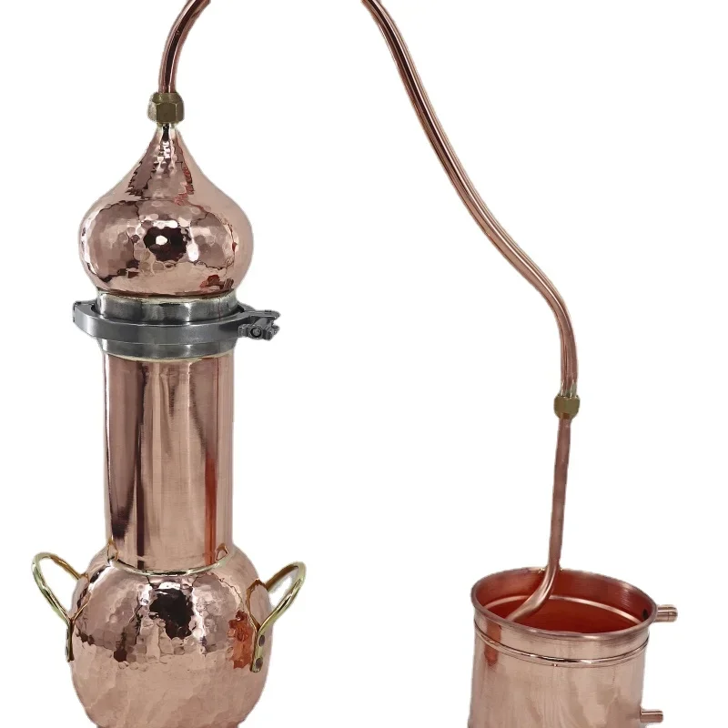 Copper Distillator Household Small Ancient Style Distillation Equipment Distiller Steamed Wine