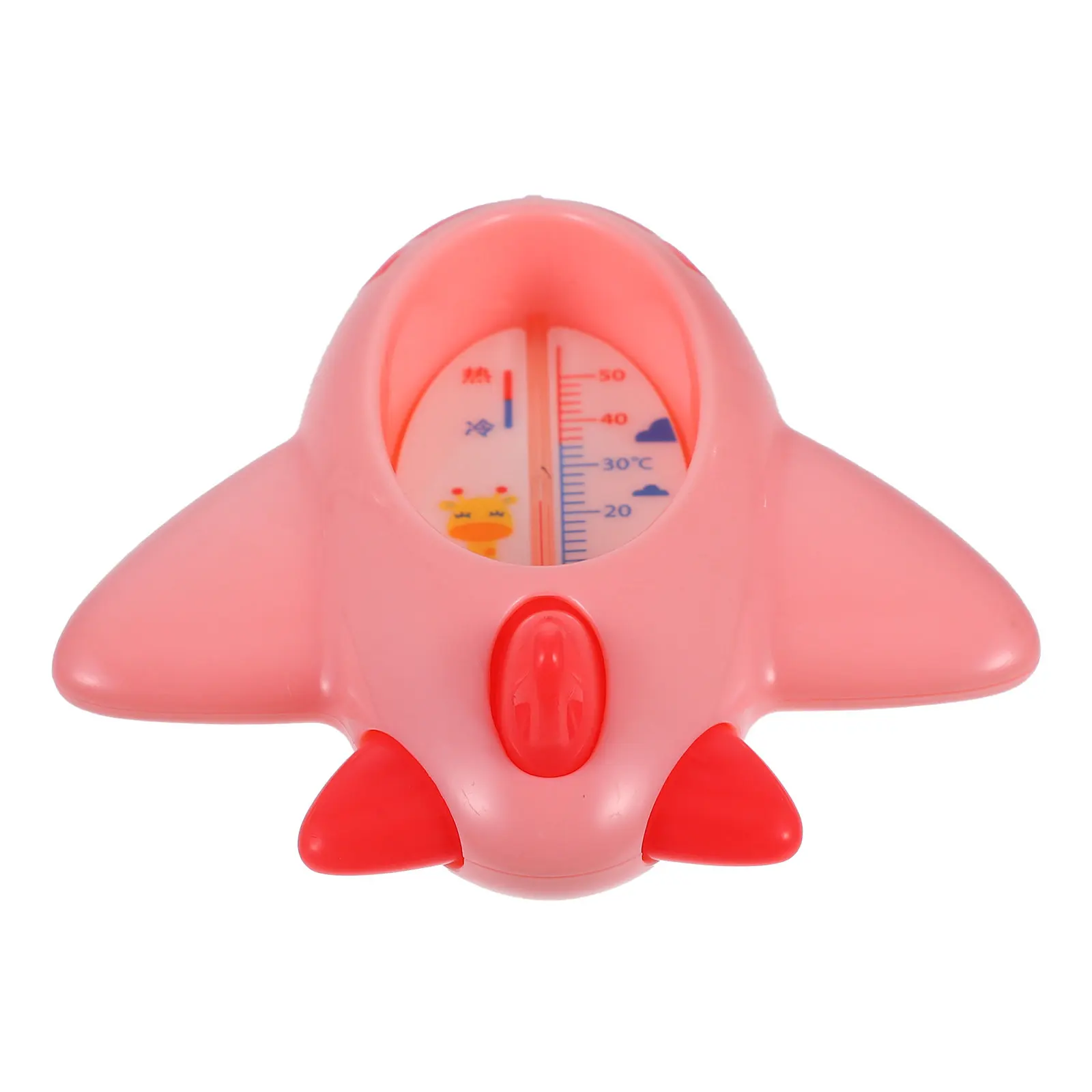Baby Bath Thermometer Cartoon Large Digital Screen Multi-Function Water Temperature Clock Room Thermometer Safe
