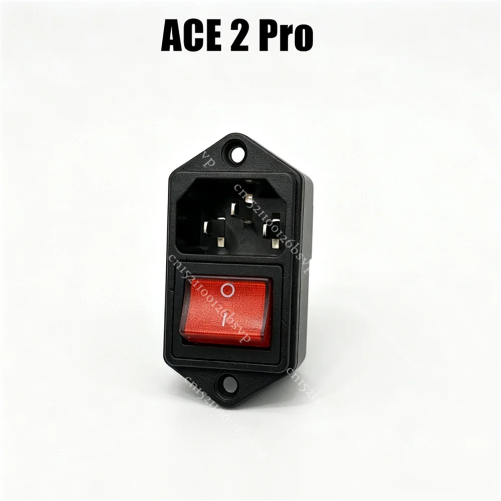 Rocker Switch / AC Switch Socket For Anycubic ACE 2 Pro (1 piece) - 3D Printer Parts