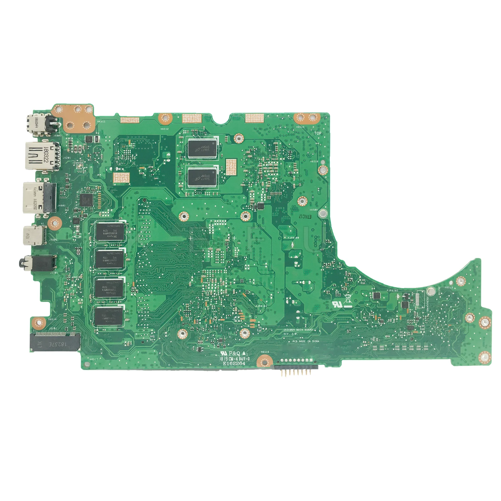 Mainboard UX310UV For ASUS U3000U RX310U RX410U UX410UQK UX310UQK UX310UA UX310U UX410UA UX410UV Laptop Motherboard I3 I5 I7