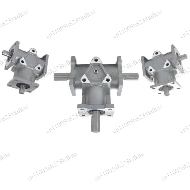 ARA1 T-Type Right Angle Bevel Steering Gearbox 90° Cross Shaft Commutator Small Transmission Reducer For Industrial Machinery