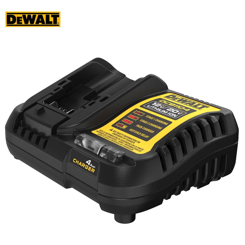 Imagem -05 - Carregador Universal da Bateria do Lítio do Dewalt Acessórios das Ferramentas Elétricas Dcb1104 4apm 12v 20v 12v 18v 20v