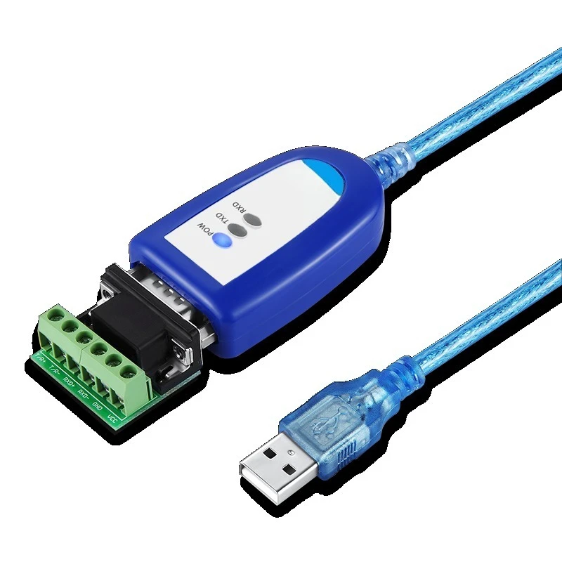 USB To RS485 RS422 RS232 DB9 9Pin Serial Converter Communication Adapter For Laptop Computer