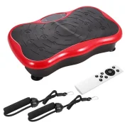 Attrezzatura per il fitness domestica diretta in fabbrica Macchina per piastre vibranti dimagrante per tutto il corpo Oscillatore per piastre oscillanti a direzione verticale