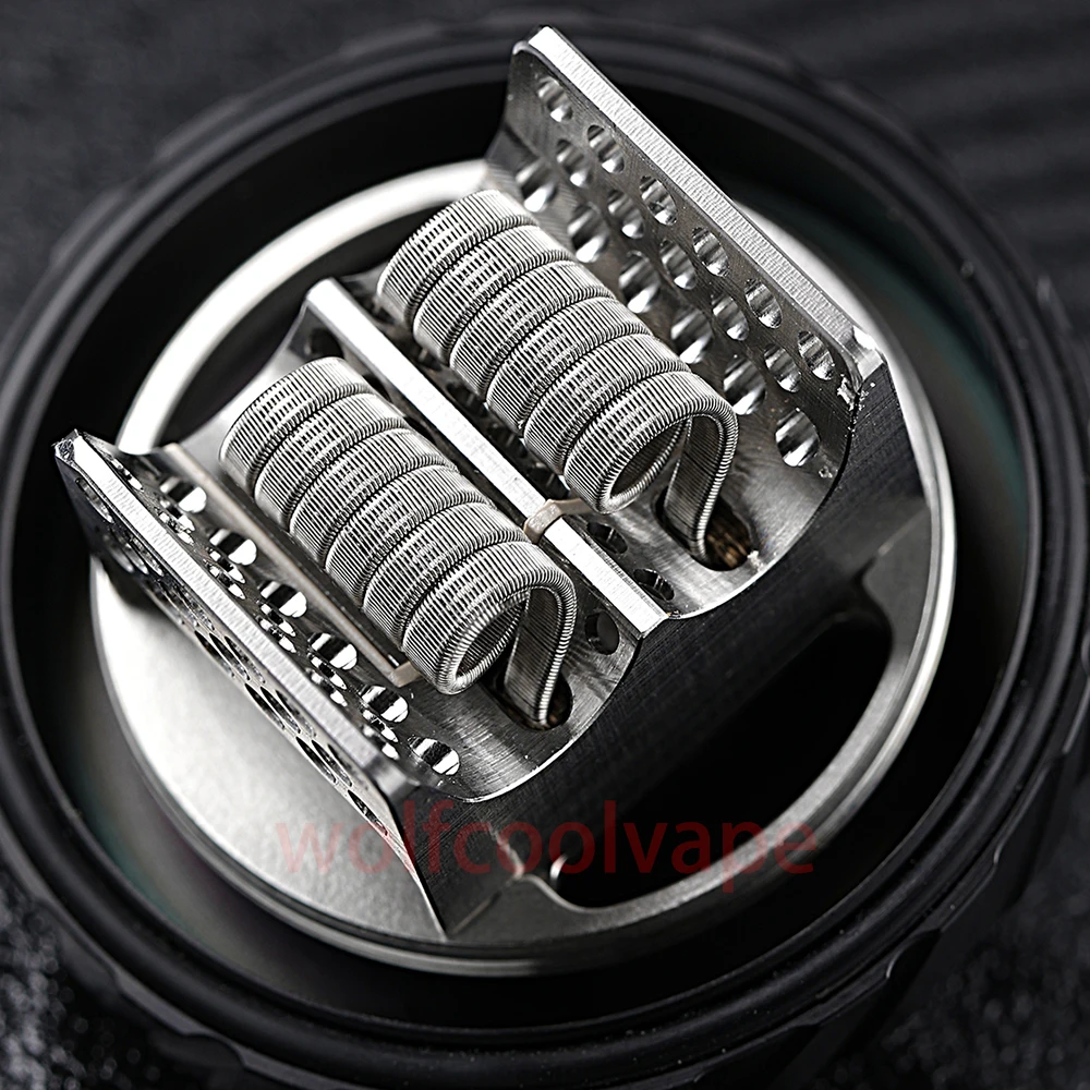 Authentische ThunderHead Creations Mike Vapes Blaze MAX RTA Wiederaufbaubarer Tankzerstäuber 5,5 ml / 7 ml 30 mm Durchmesser Vape Tankzerstäuber