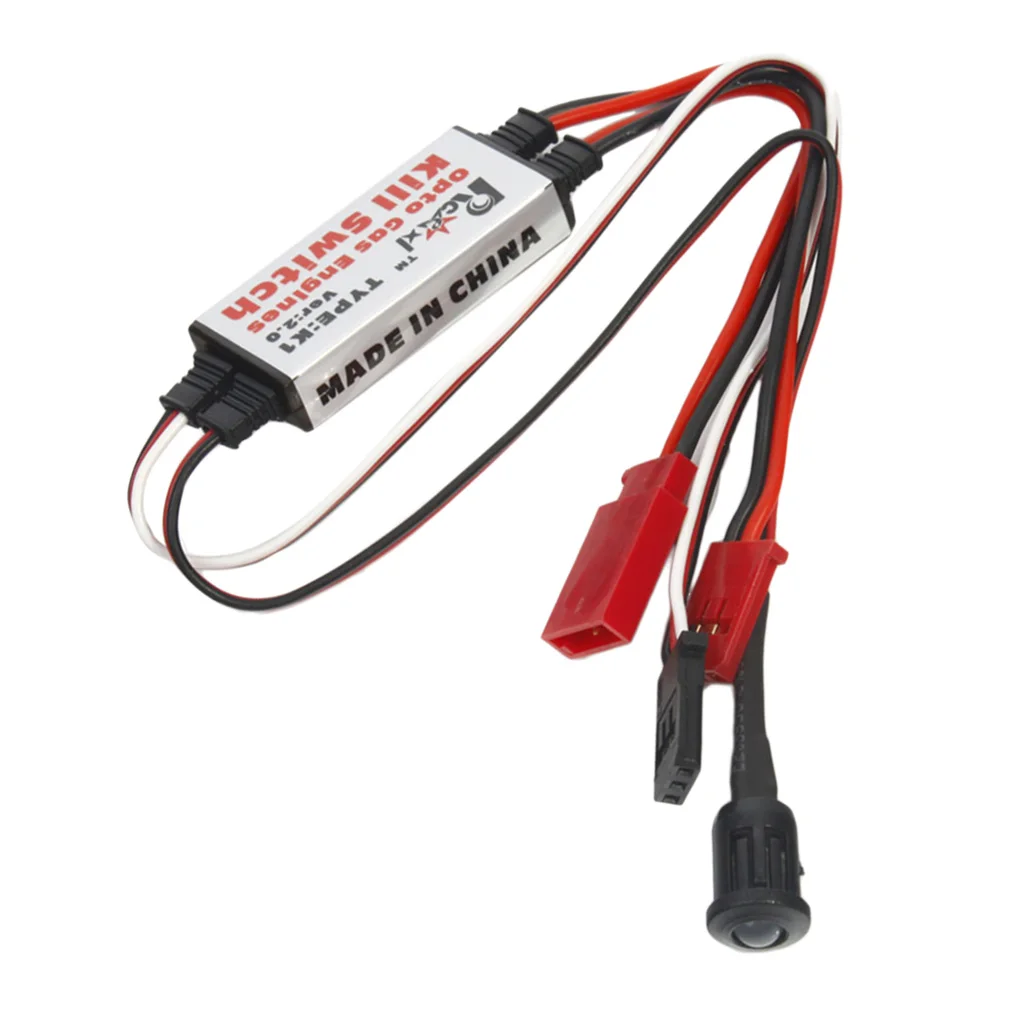 RC Airplane Kill Switch Fiber Optic Engine Ignition Cut Off Opto Coupled Flameout Device for Quadcopter Kit