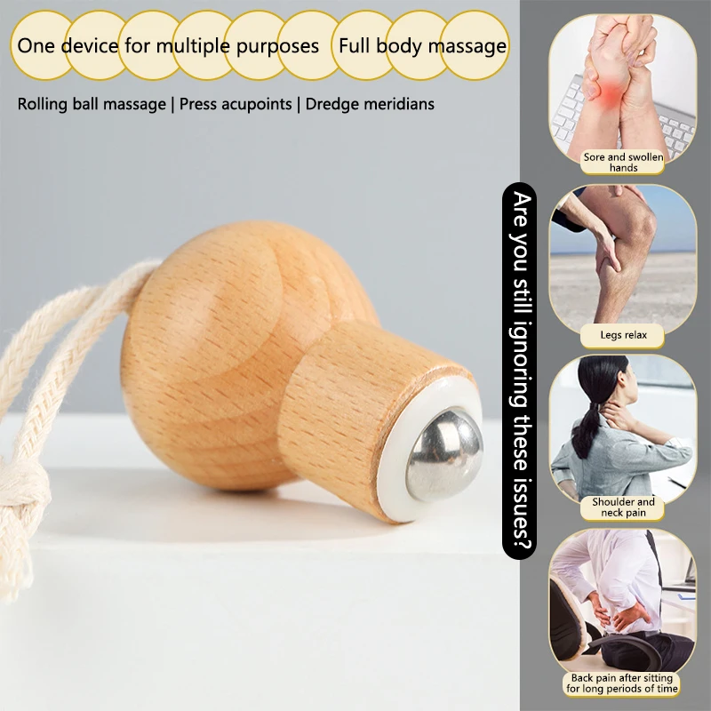 360 Rotating Face Mini Massager Manual Muscle Roller Massage Tools For Facial Arm Hand Body Calf Leg Foot Relax Massager