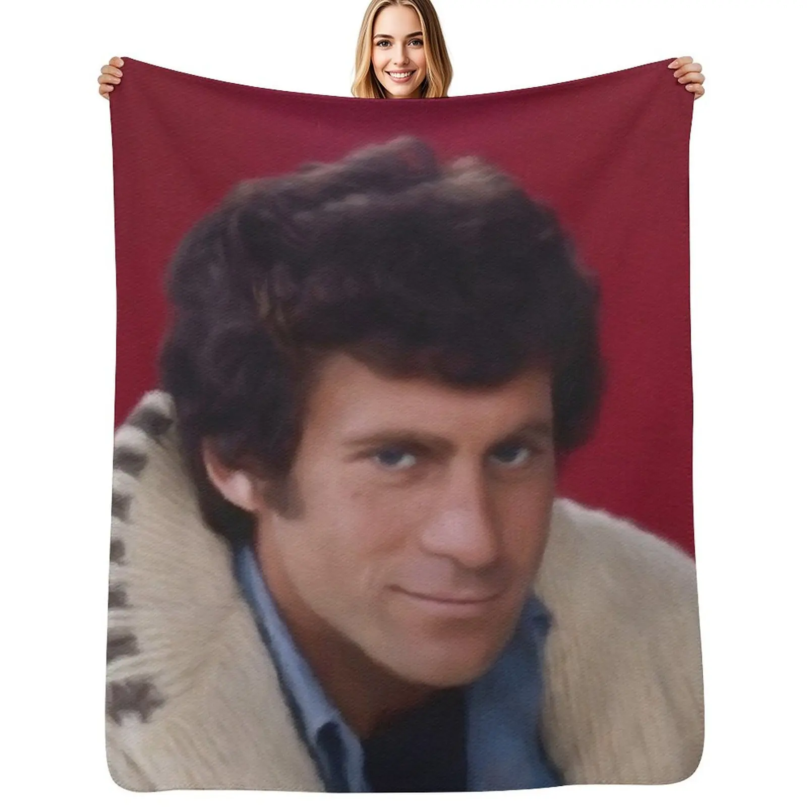 

Paul Michael Glaser, Actor Throw Blanket Warm Throw Blanket Gift for Anniversary