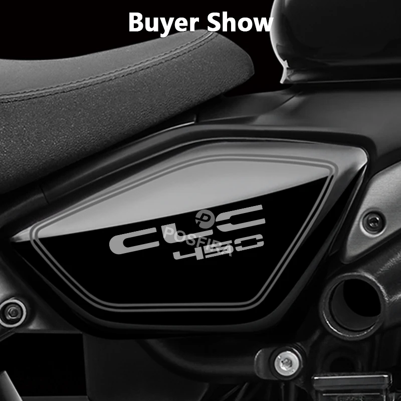 POSFIRA, pegatina de vinilo para motocicleta, calcomanías decorativas impermeables para CF Moto 450CLC CFMoto 450 CLC CL-C CLC450 2024, accesorios