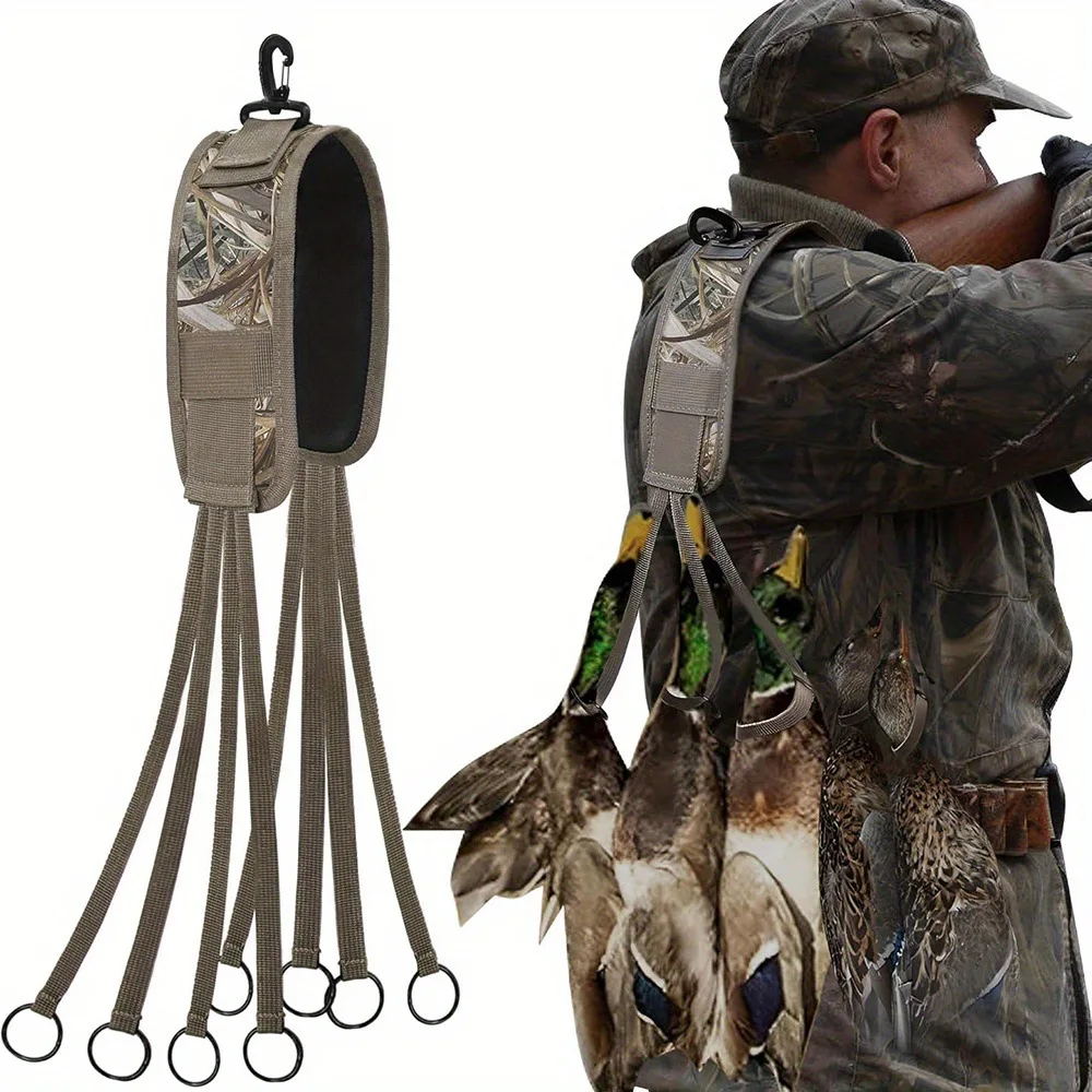 Outdoor Camouflage Oxford Cloth Hunting Shoulder Rope And Duck Straps Decoy Game Hop Straps Easy To Use And Carry