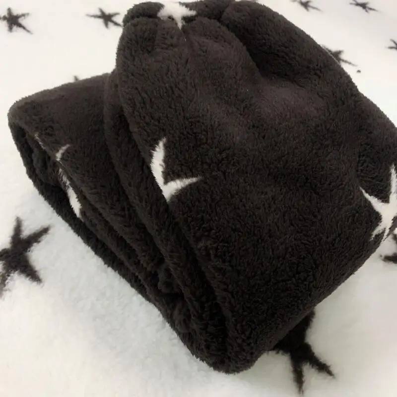 Celana Piyama Bulu Karang Anak Perempuan Pakaian Santai Tebal Longgar Motif Wanita Pakaian Rumah Beludru Musim Gugur Musim Dingin Pakaian Luar Kasual Baru