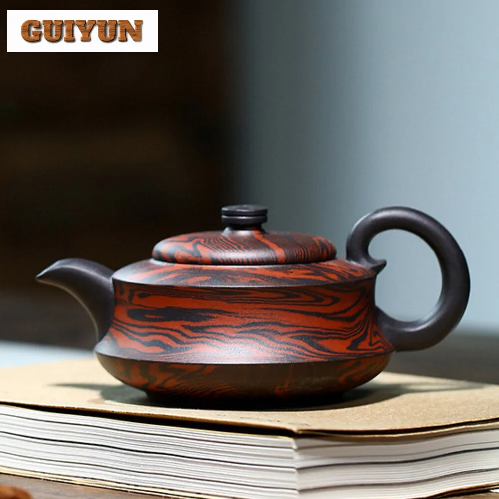 270ML Large Capacity Authentic Yixing Tea Pot Purple Clay Teapot Chinese Beauty Handmade TeaSet Kettle Custom Teaware Collection