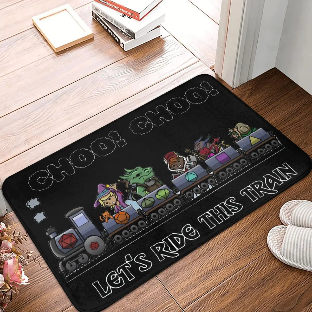 DnD Game Bedroom Mat Railroading Rpg Doormat Kitchen Carpet Balcony Rug Home Decor