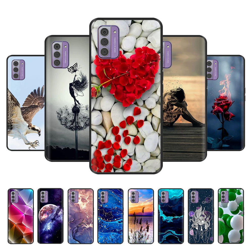 Funda de silicona para Nokia G42 5G, carcasa suave de mármol para NOKIA G42 G 42 2023 nokiaG42, cubierta de parachoques de TPU de 6,56 pulgadas