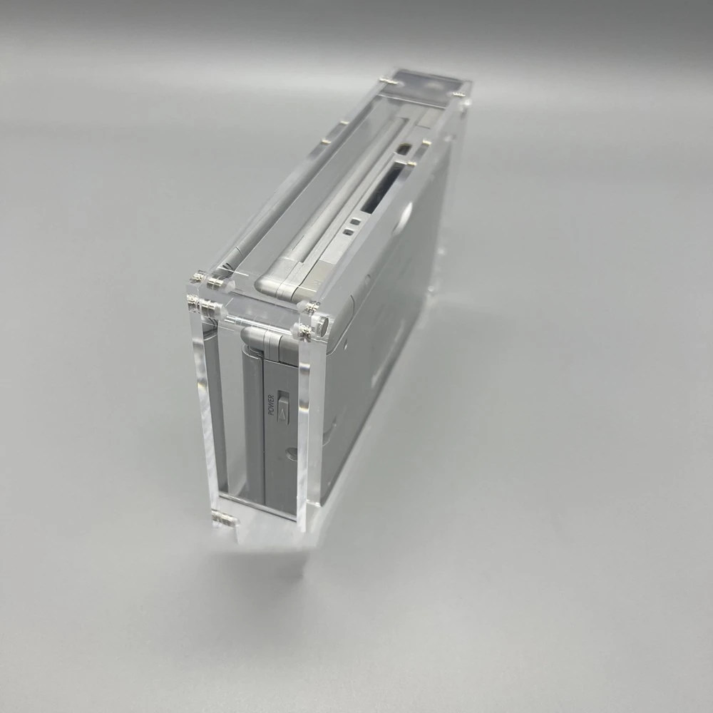 High Quality Ultra High Definition Acrylic Collection Display Protective Box for Nintendo DS Lite/NDSL Clear Boxes