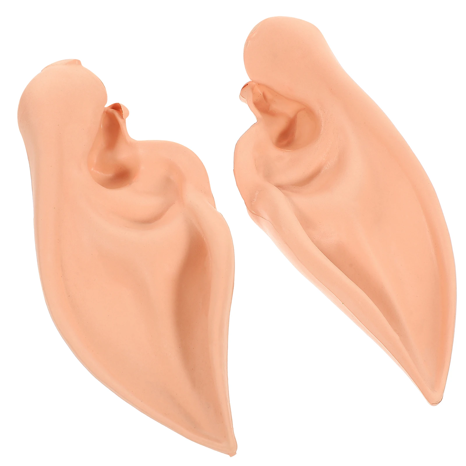 

Elf Ears Prom Halloween Costumes Fairy Makeup Props Big Pointy Cosplay Party Skin Tone Masquerade Christmas