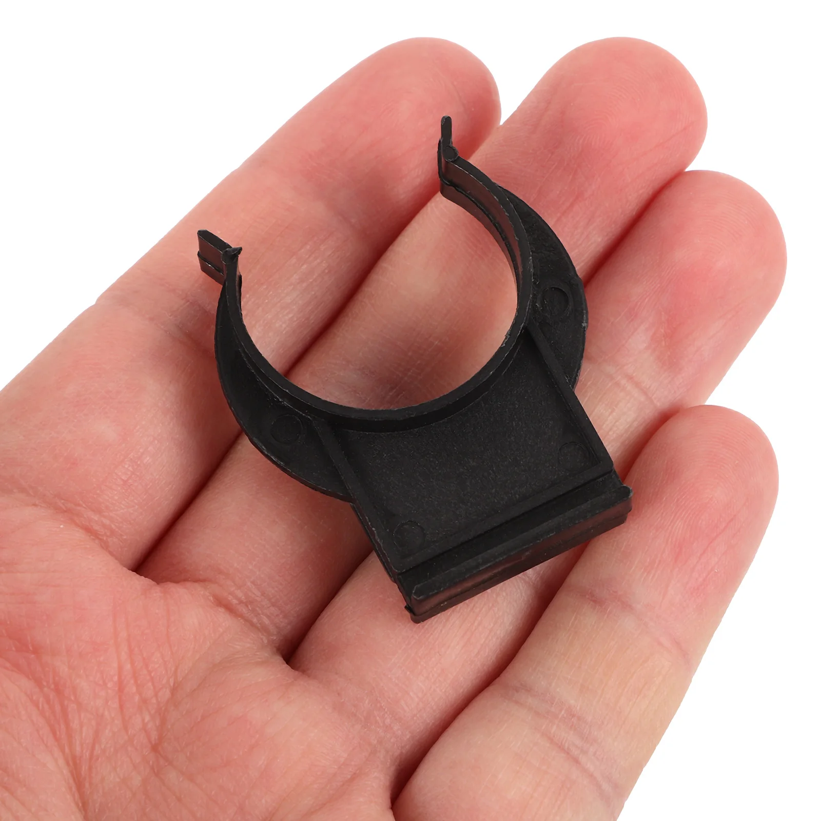

20pcs Cabinet Foot Accessories Black Plastic Kickplate Clips with Reasonable Design for Easy Installation Durability