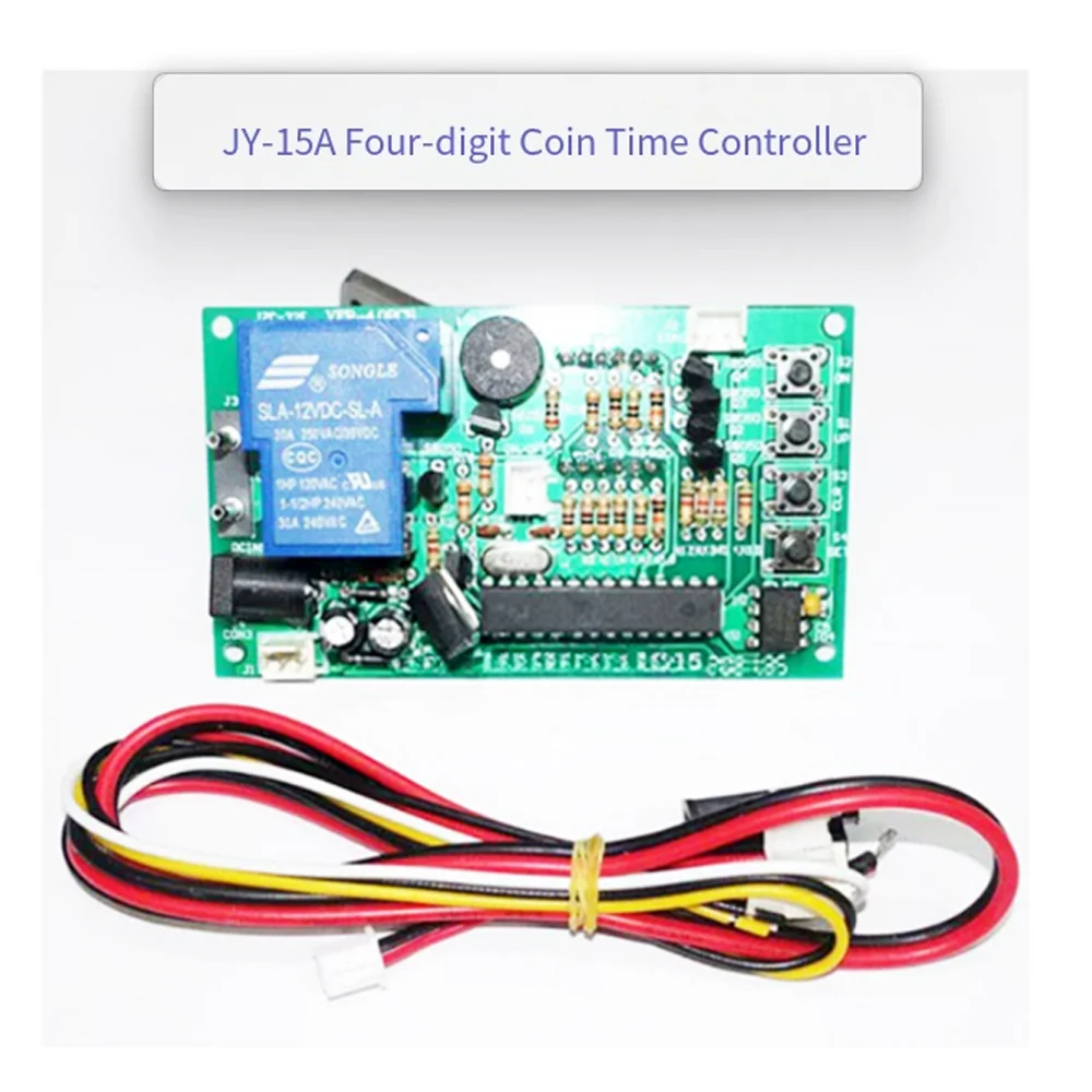 JY15A 4-digit timer control board for water dispensers, massage chairs, and countdown timers