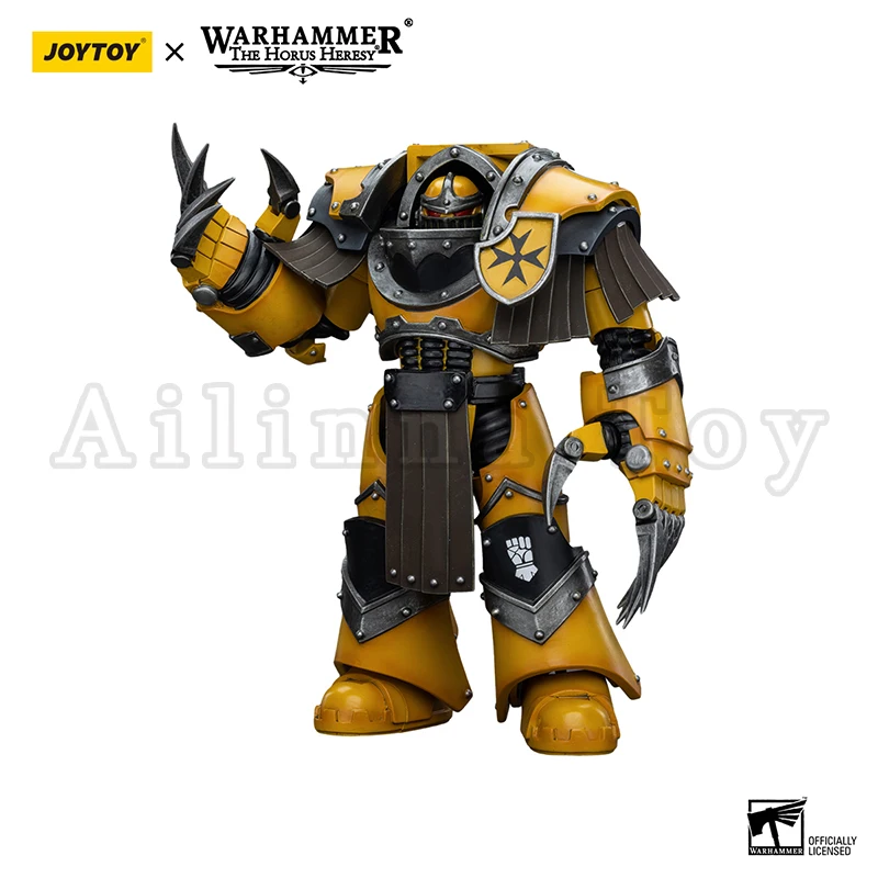 JOYTOY 1/18 figurka Horus Heresy Imperial Fists Legion Cataphractii Terminator Squad Model postaci z anime