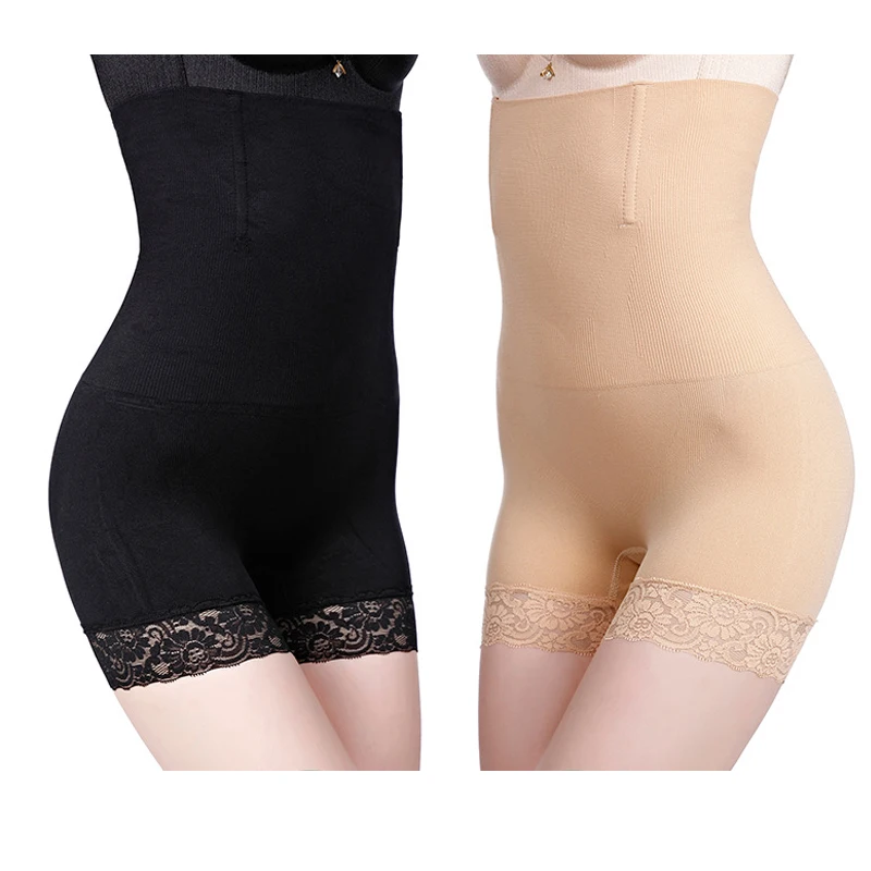 

LadyBody Shaper Women Shapewear High Waist Seamless Lace Shaping Panties Breathable Slimming Tummy Control Knickers Pant