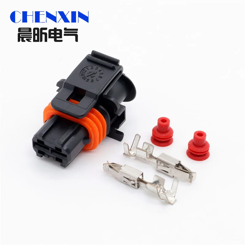 

2 Pin female Auto waterproof connector 1928404072 1928403137 Common Rail Diesel Injector Generator Plug for Buick Chevrolet