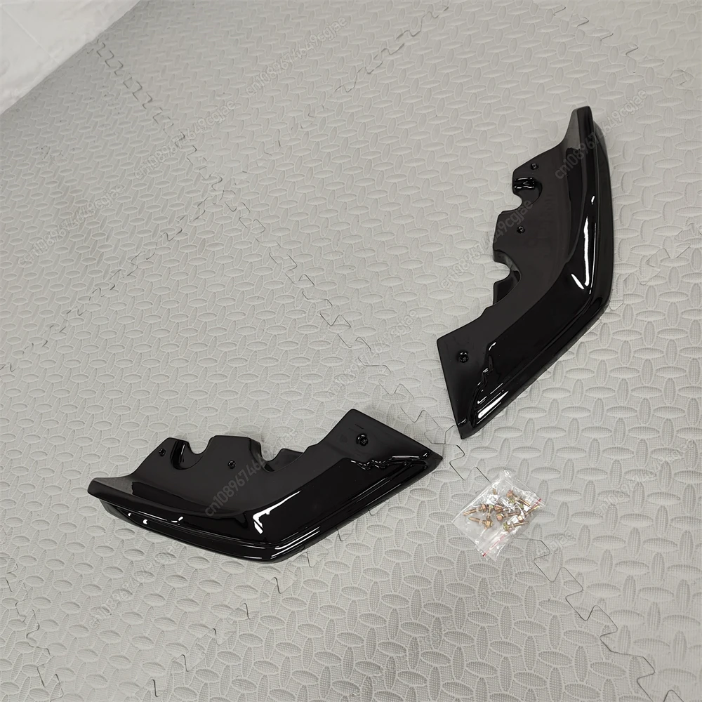 Maxton Style For BMW F40 M Pack M135i 128ti 2019-2024 Rear Side Splitters Car Rear Bumper Side Diffuser Spoiler Bodykit Tuning