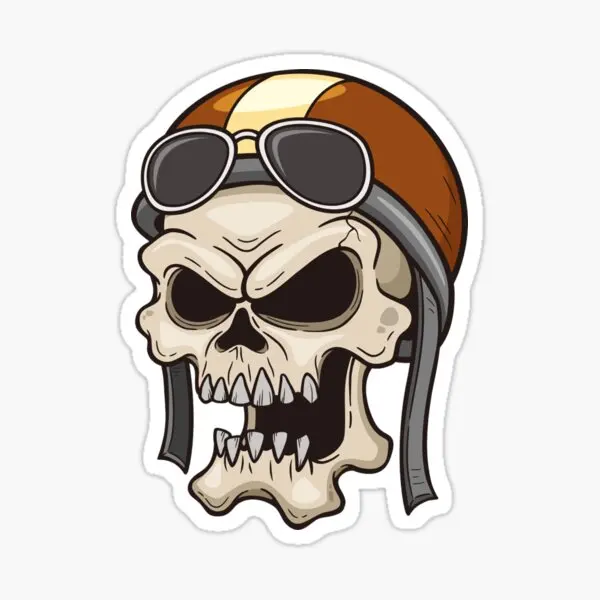 

Наклейка на шлем с черепом и наклейки, аксессуары для внедорожников, мотоцикла, бампера, ноутбука, кемпера, окна, лобовое стекло