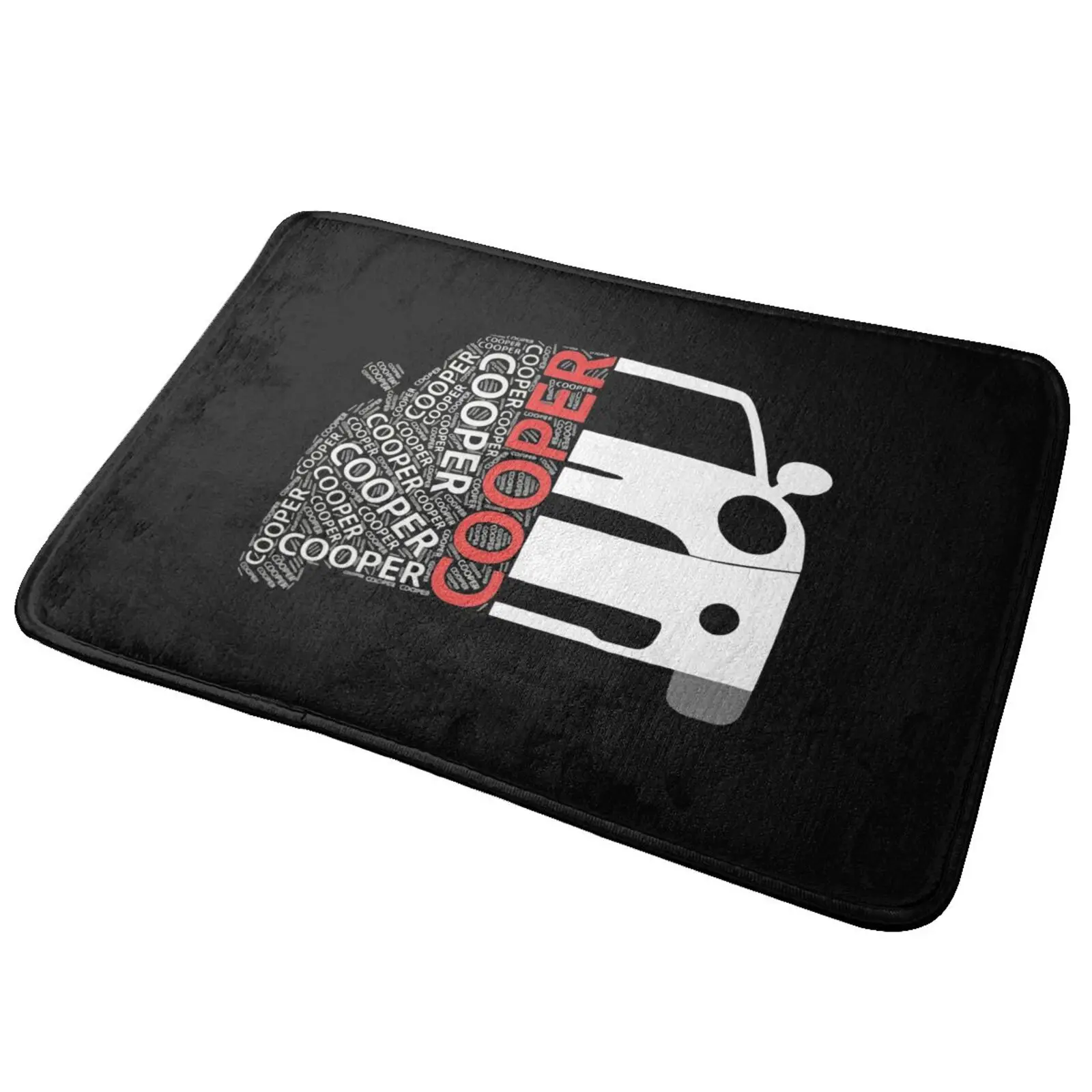 Mini Cooper Wordart Mat Rug Carpet Modern Mat Floor Doormat Kitchen Mat