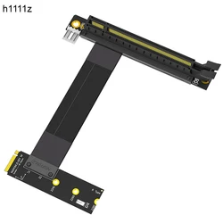 M.2 nvmeからpciex16アダプター、グラフィックおよびビデオ拡張ケーブル、express 3.0 16xからmのキークリス器、2242、2260、2280、nvme ssd