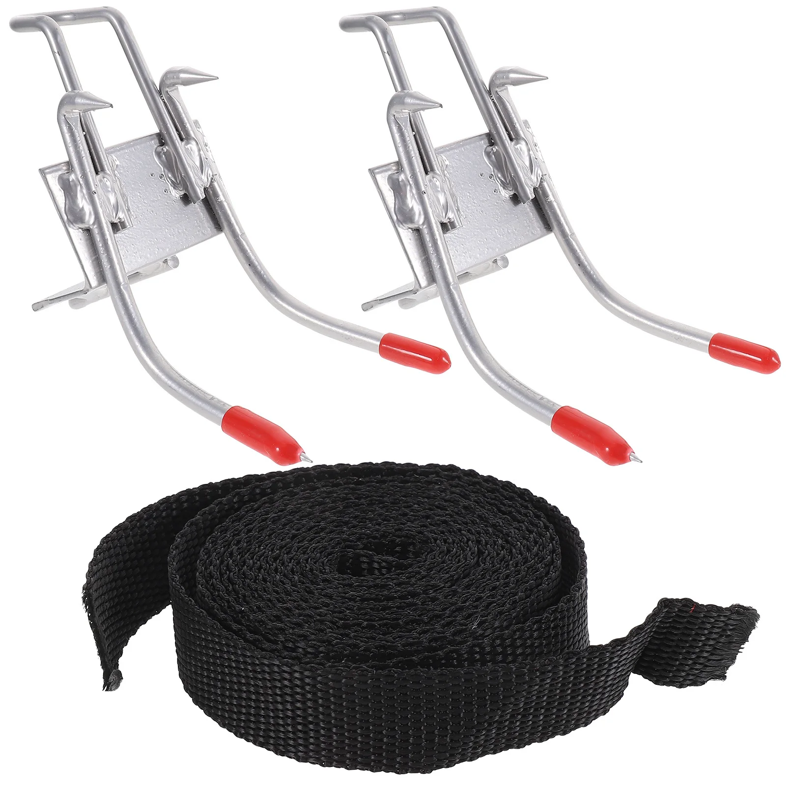 

1 Pair Tree Climbing Spikes Five Claws Metal Portable Garden Tool For Hunting Observation Forest Climbing Shoes Anti-Skid Spike