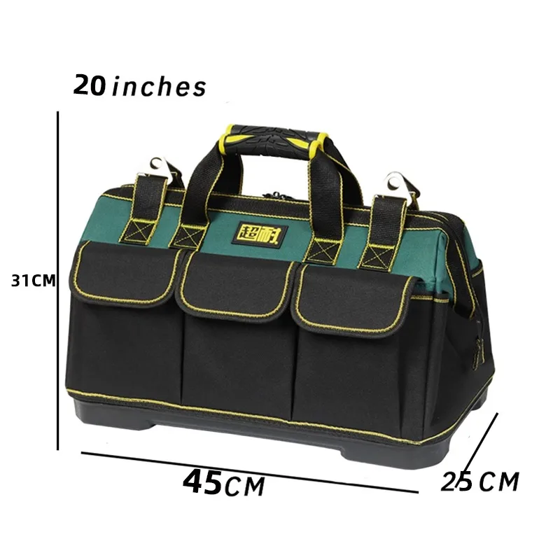 1PC Multifunctional Toolkit Electrician Maintenance Canvas Thickening Tool Bag Wear Resistant Setup Toolkit