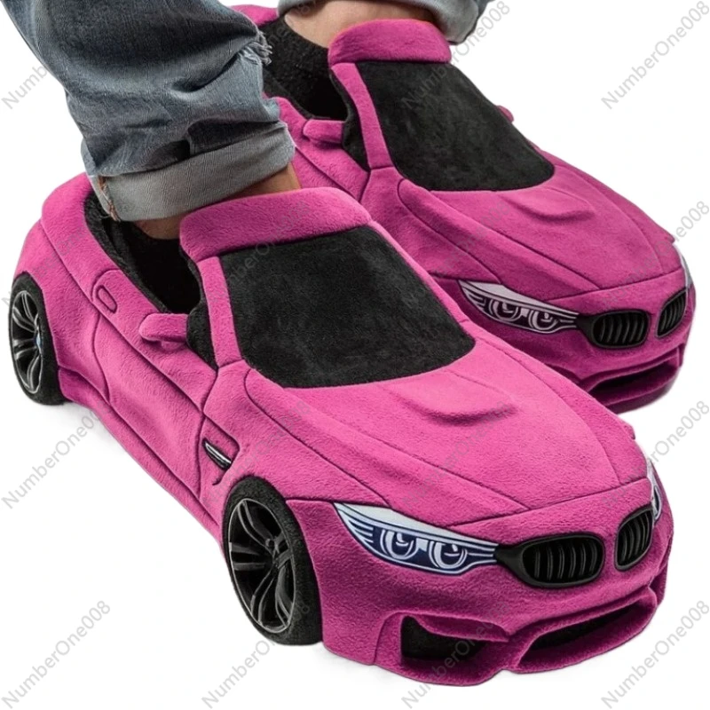 Suitable for Porsche Plush Slippers Racing BMW Porsche Racing Plush Slippers Toy