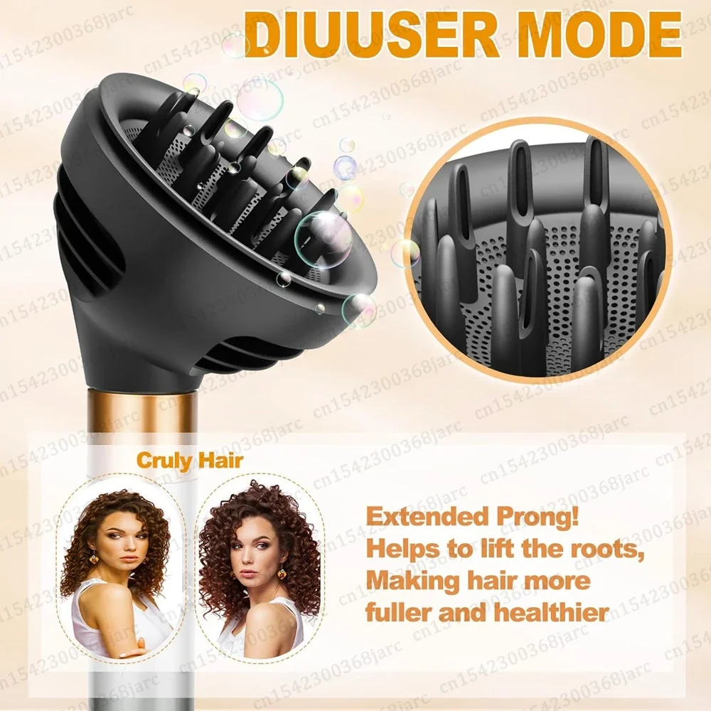 2-in-1-Diffusor-Düse, Haarstyling-Düse für Dyson Airwrap HS01 HS05 SenCiciMen X9 Haartrockner, professionelle Diffusor-Düse – Detail 2