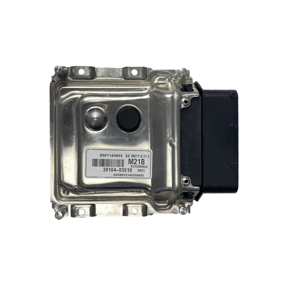 

39104-03510 ME17.9.11.1 9001140903KC Original M21B Car Engine Computer Board ECU For Hyundai Kia Yuedong Langdong