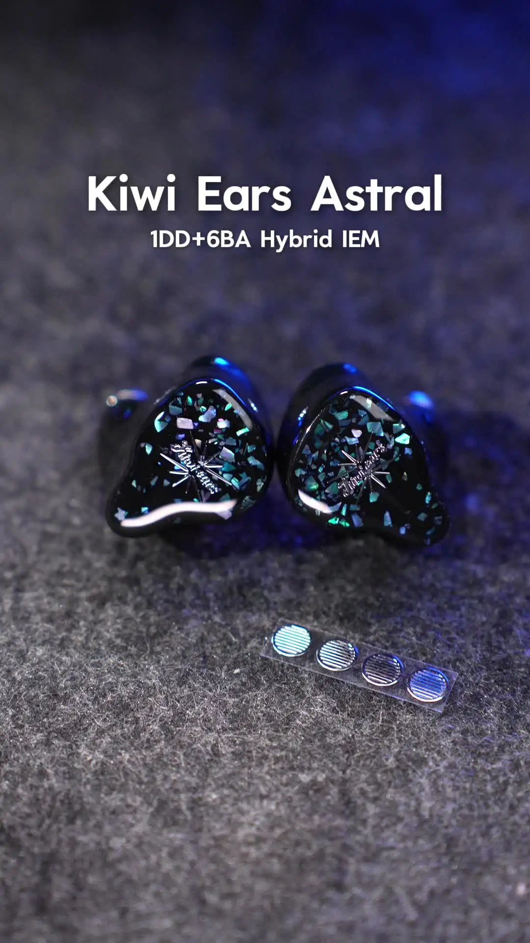 Linsoul Kiwi Ears Astral 1DD+6BA Hybrid IEM Earphones