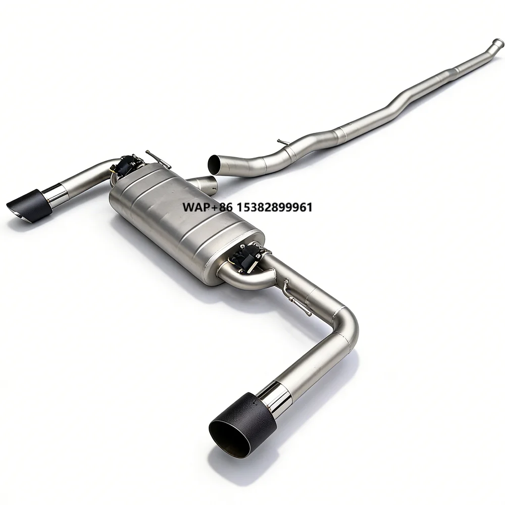Factory Price Valve Muffler Exhaust Pipes forX1 F48 X2 F39 B48 2.0T Tuning Catback Exhaust System Ss304 Perfect Sound