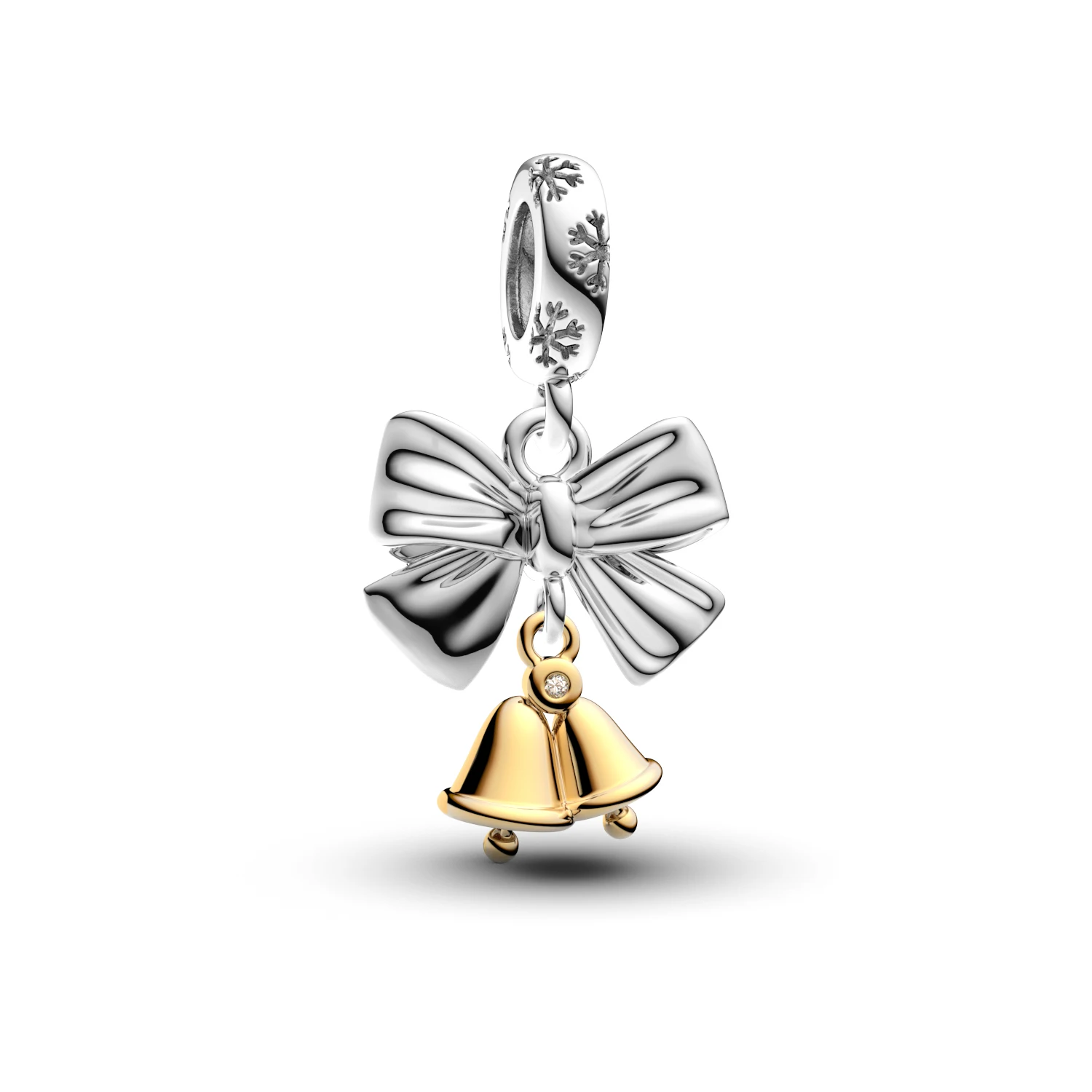 Manyilus S925 Silver Christmas Holiday Charm Set for charms Original Bracelet Festive Xmas Jewelry Pendant Collection Gift
