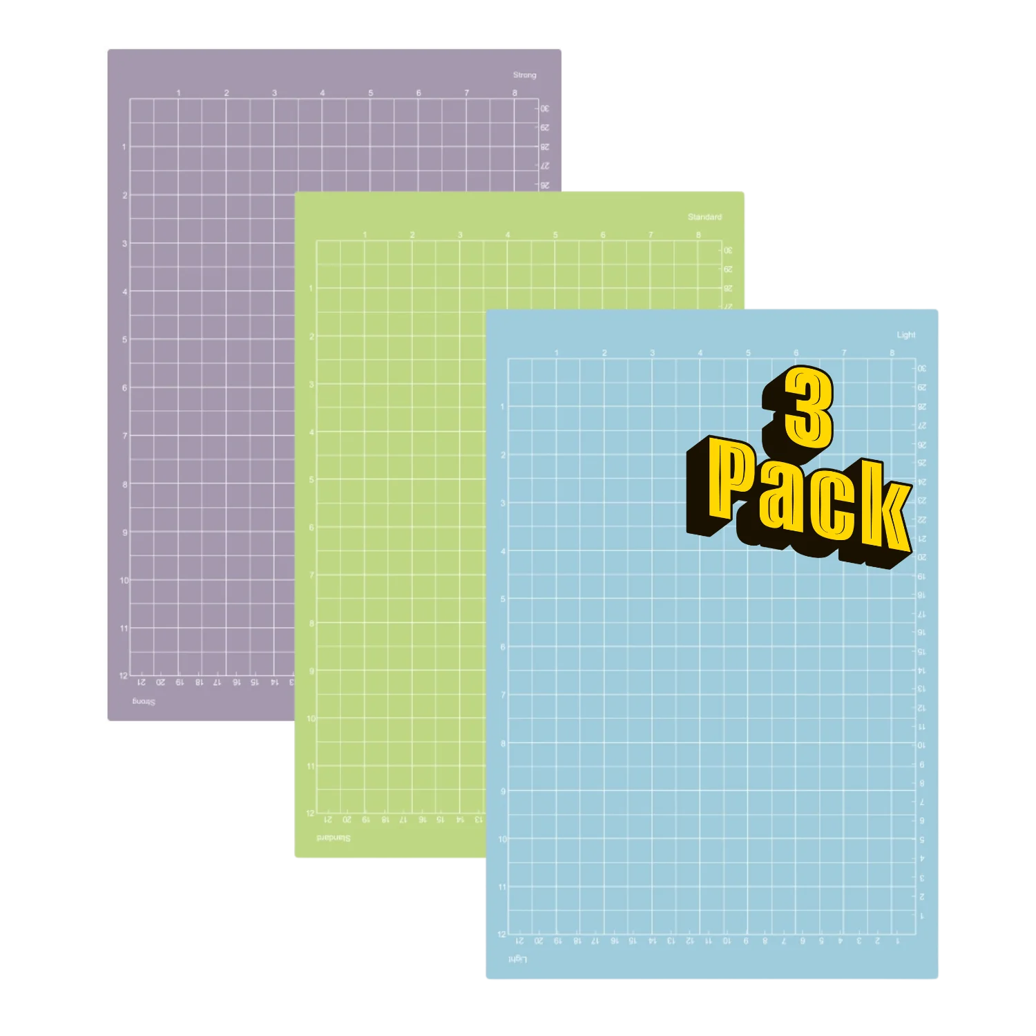 

DIY LOBBY 8.5inch x 12inch PVC cutting mat standardgrip lightgrip stronggrip variety adhesive cutting mats sewing pad for Cricut