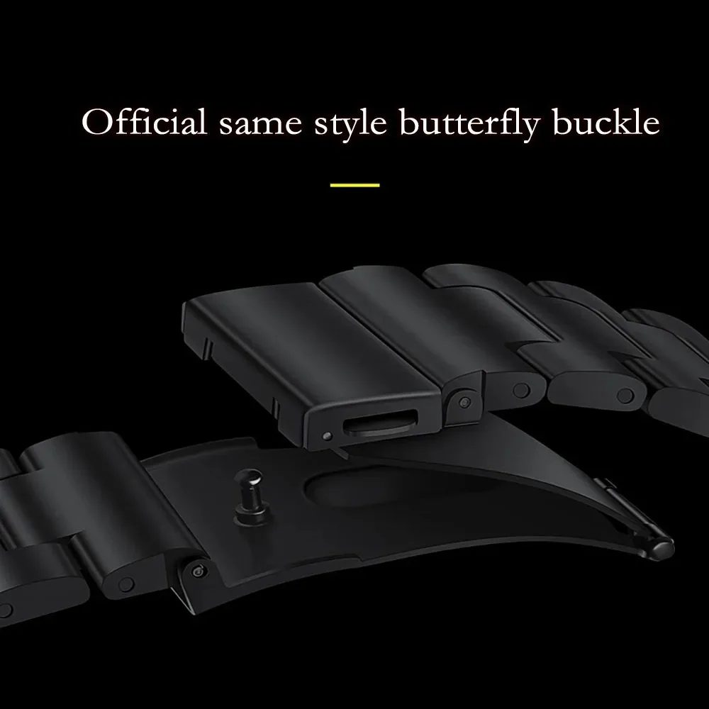 حزام معدني لساعة سامسونج جالاكسي الترا 2025، حزام مريح من الفولاذ المقاوم للصدأ الخفيف لساعة جالاكسي 8 40/44 ملم كلاسيك 46 ملم #3