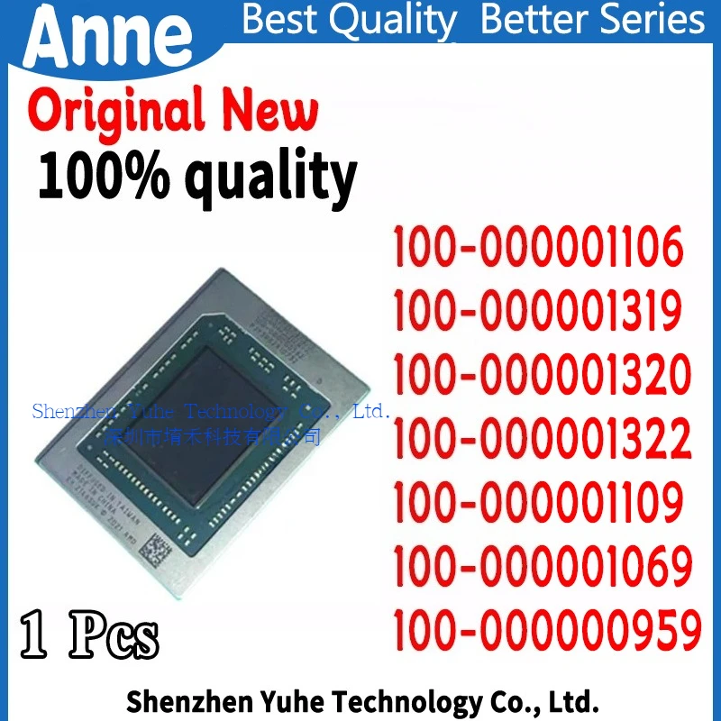 1pcs 100% New 100-000001319 100-000001320 100-000001322 100-000001109 100-000001069 100-000001106 100-000000959 BGA Chipset