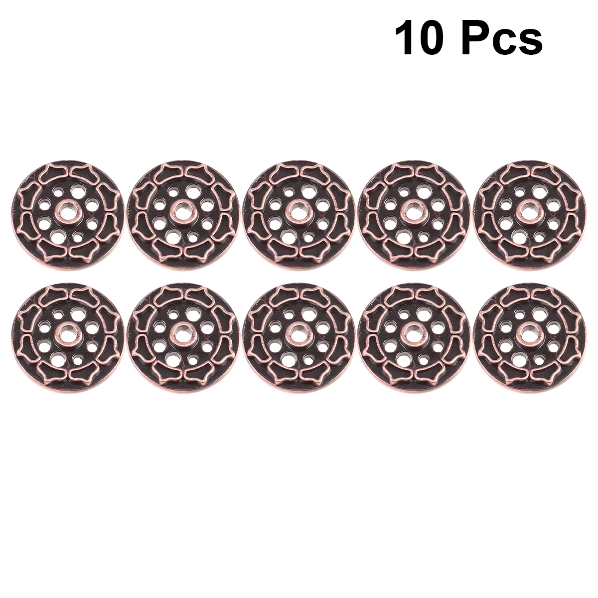 

10 pcs Incense Sticks Holder Lotus Flower Burner Alloy Desktop Decor Mini 9 Holes Meditation Room Gift