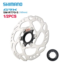 SHIMANO RT70 Center Lock Disc SM RT70 160MM1/2PCS Disc Rotor Ice Technologies 105 R7000 Series Disc Brake Rotor MTB/Road Rotor