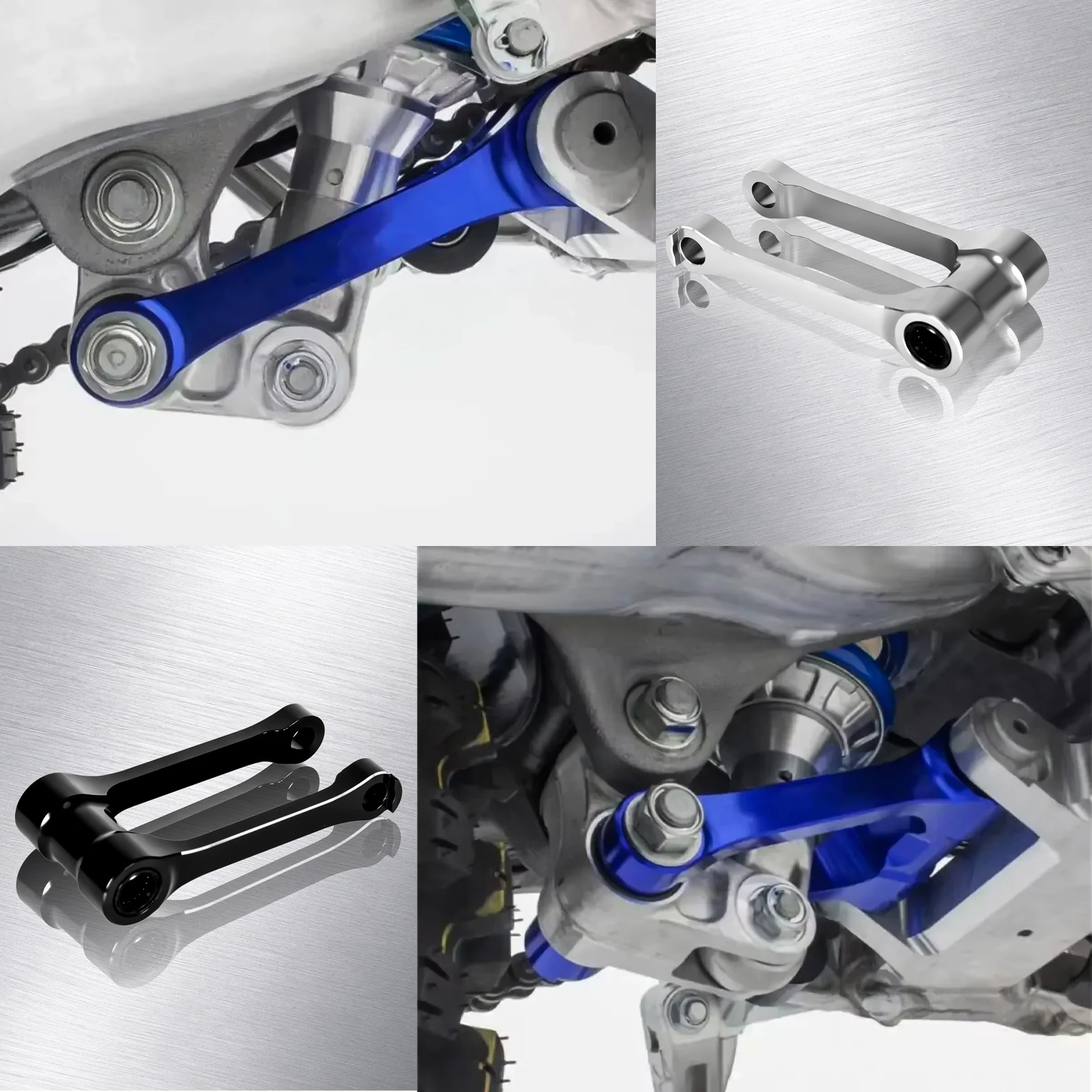 30MM Drop Suspension Lowering Link Kit Motorcycle Rear Shock Linkage For YAMAHA WR250F WR450F YZ250F YZ250FX YZ450F YZ450FX