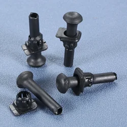 4 Sets Zugknöpfe für automatische Türverriegelungsstifte 191837187   für Golf Mk2 Mk3 Jetta 2 3 Scirocco Passat B2 Polo Ersatz-Autozubehör