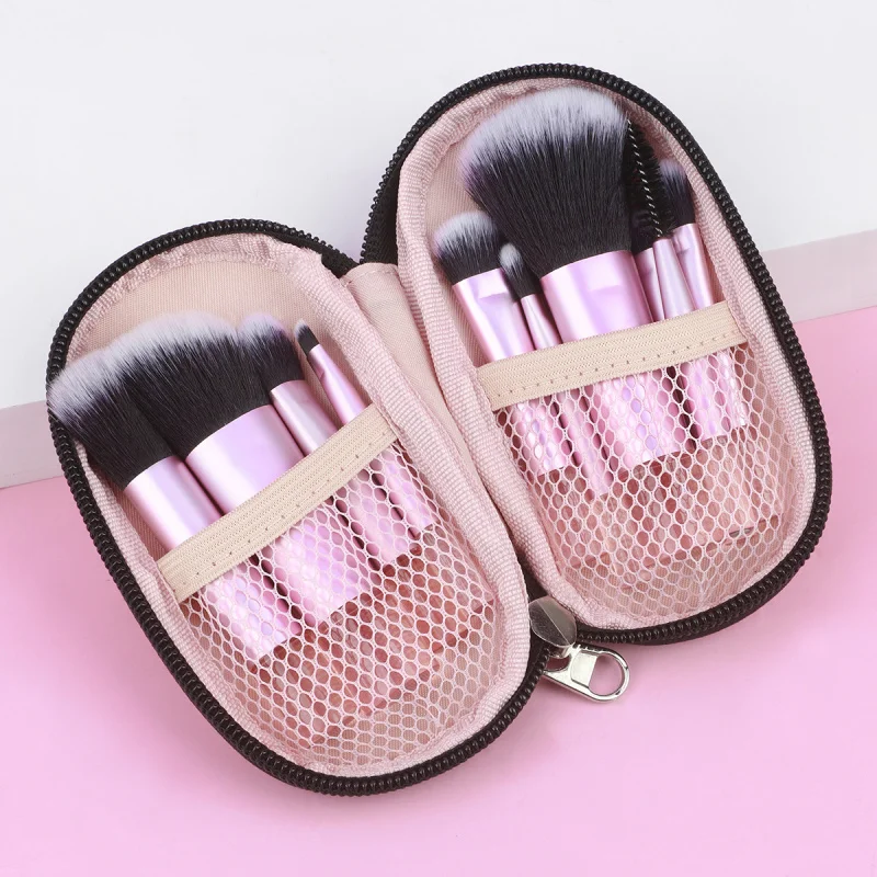 Portable10Makeup Brush Suit Cangzhou Soft Hair Powder Brush Eye Shadow Brush Novice Multifunctional Beauty Tools