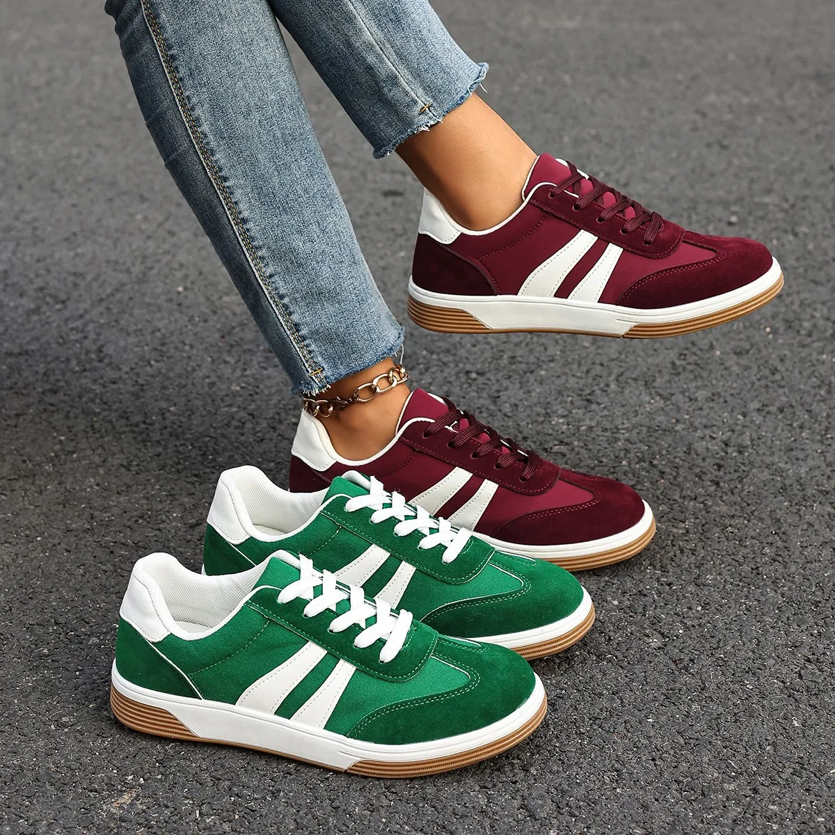 

Весенне-осенняя элегантная пикантная обувь для бега для спорта и отдыха, модная бестселлерная новая удобная женская обувь больших размеров